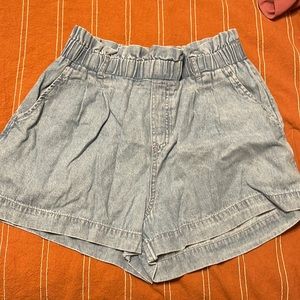 AE paper bag shorts